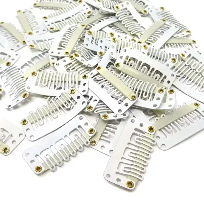 Clips pour extensions de cheveux 2.3/2.8/3.2cm