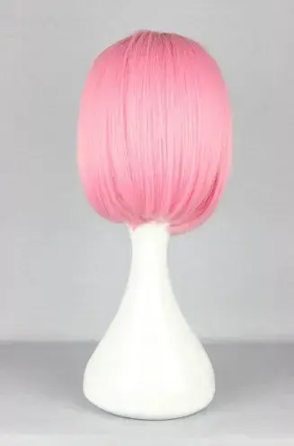 Fei-Show-Perruque Synthétique Rose