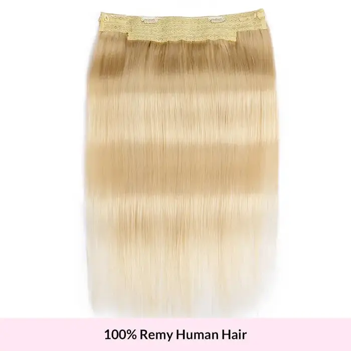 Extensions de cheveux humains à clipser