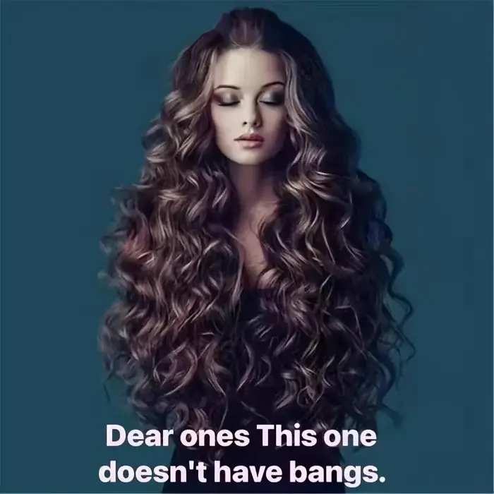 Perruques de cheveux longs ondulés pour femmes