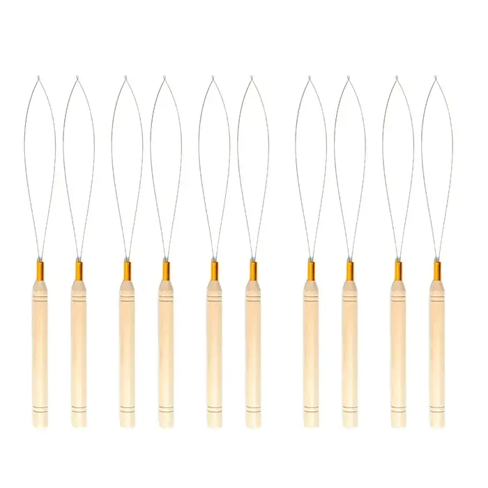 Kit d'outils pour extensions de cheveux avec micro-anneaux