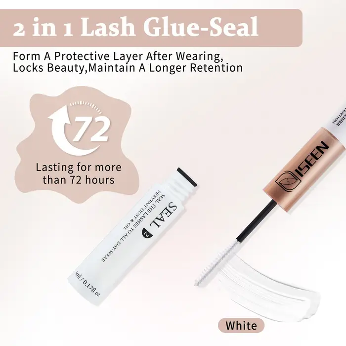 Mélange d'extensions de cils