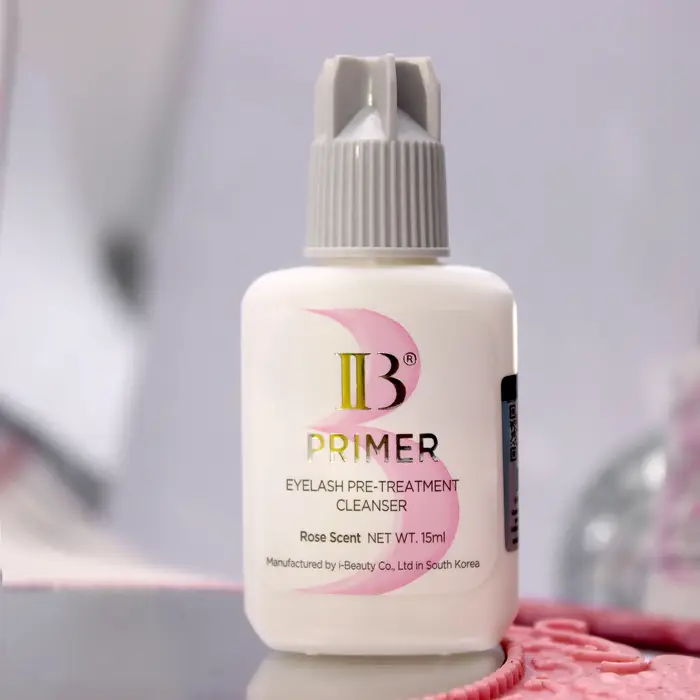 1 bouteille IB Rose apprêt Extension de cils Booster longue durée Original corée boutique fournitures adhésives maquillage colle outils plus forts