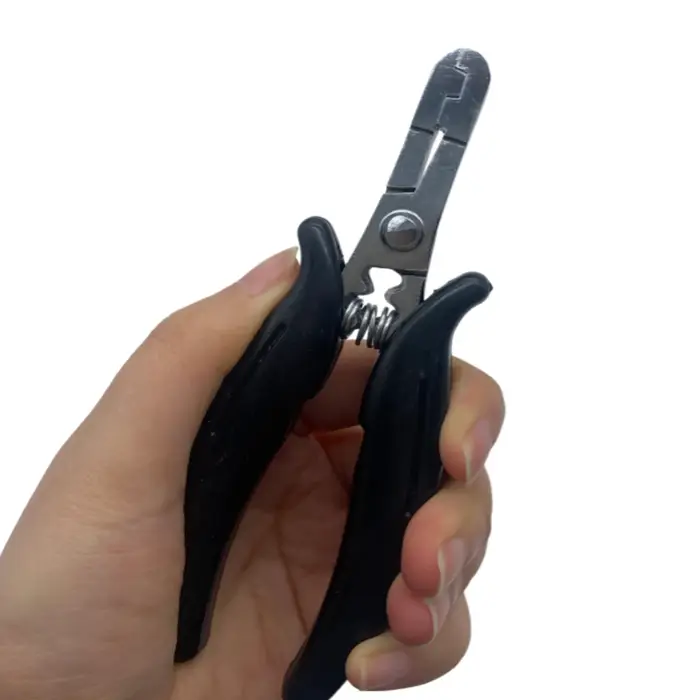 Pince à kératine de 6 mm pour extensions capillaires