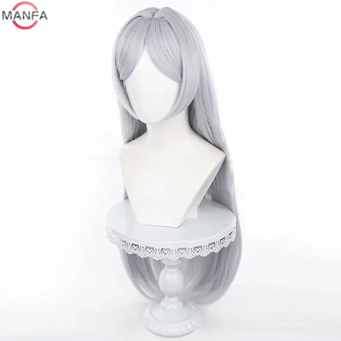 Perruque de Cosplay Frieren de haute qualité