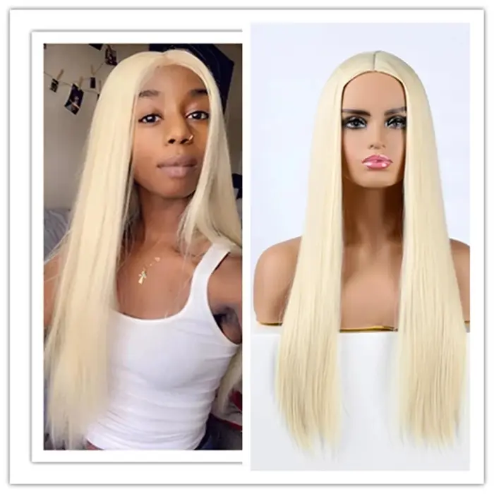 WHIMSICAL W synthétique bleu foncé cheveux femmes mode nouveau