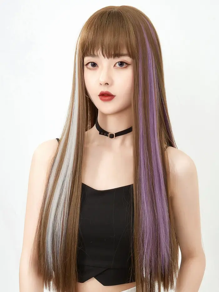 Extensions de cheveux humains à clipser pour femmes