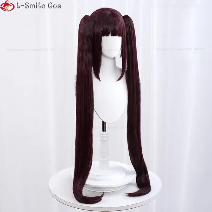 Anime vanille Chocola Cosplay perruque 100 cm de Long