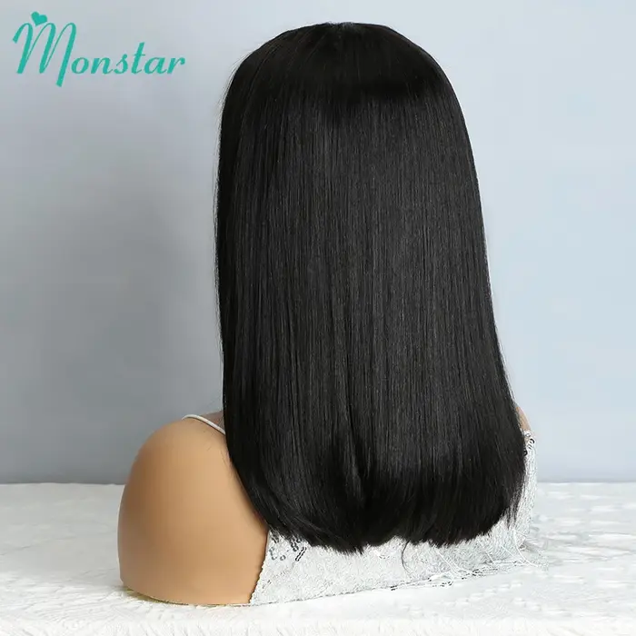 280% brut vietnamien dentelle frontale perruque cheveux humains 13x4 Bob perruques naturel noir os droit 13x6 hd
