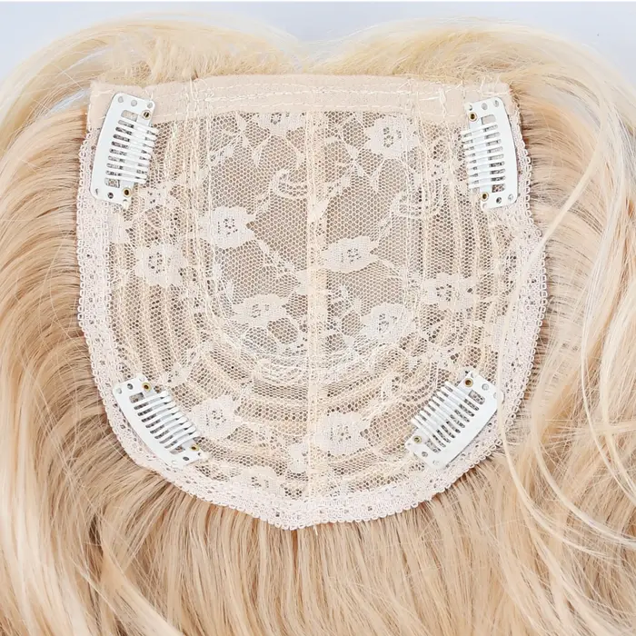 Perruques blondes sales synthétiques à l'aspect naturel, perruque longue et droite à couches pour fe