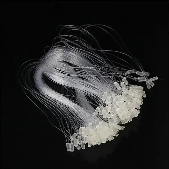 200 micro-anneaux pour extensions de cheveux, outils à boucles avec embouts en plastique transparent durable et utilisation facile pour salon, maison, coiffure DIY