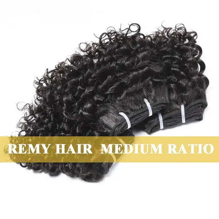 Bundles brésiliens de cheveux bouclés Remy