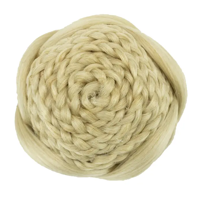 Cheveux synthétiques tressés Chignon danseur couverture de cheveux beignet postiches chouchous Chignon Afro bouffant chignons pour les femmes