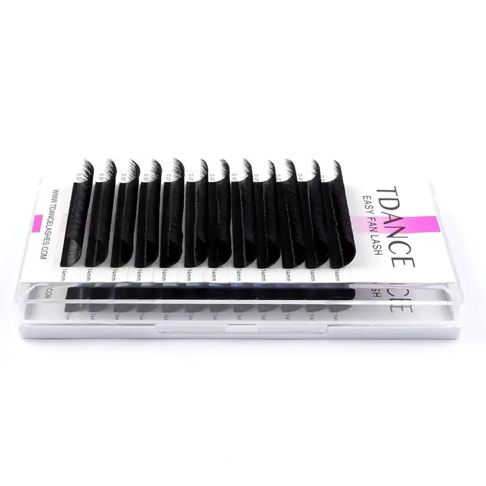TDANCE Installation facile ventilateur rapide fleurs Extensions de cils