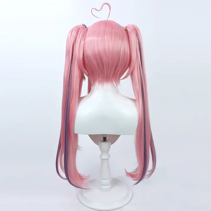 NIJISANJI virtuel YouTube Ironmouse Cosplay perruque Halloween fête accessoire cheveux synthétiques fibre résistante à