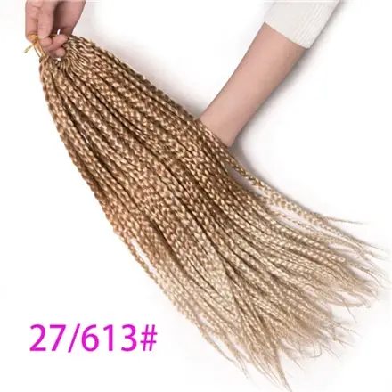 VERVES boîte tresses cheveux synthétiques 14 pouces et 18 pouces Extensions de cheveux au Crochet 22