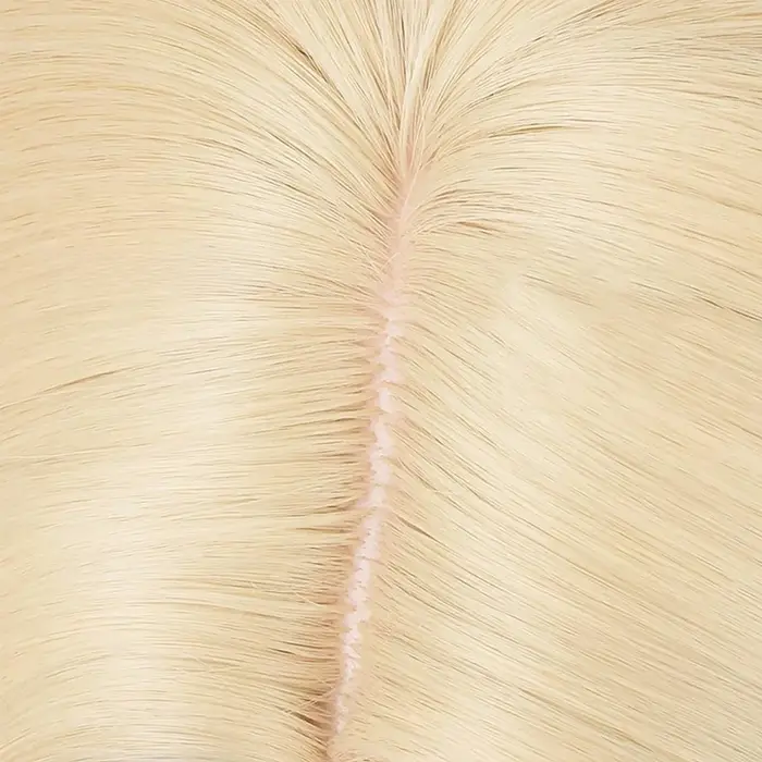 Perruque blonde courte unisexe pour Costumes de Cosplay