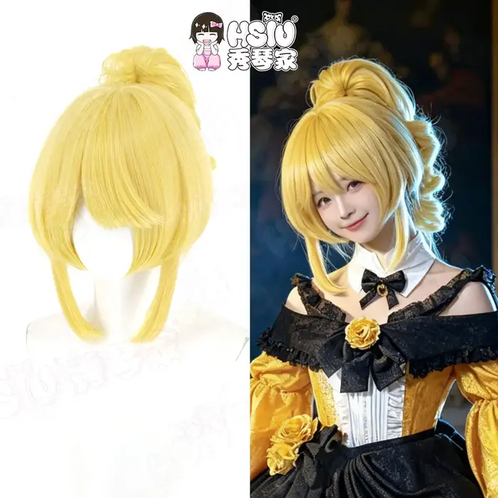 Perruque de Cosplay Riliane Lucifen HSIU