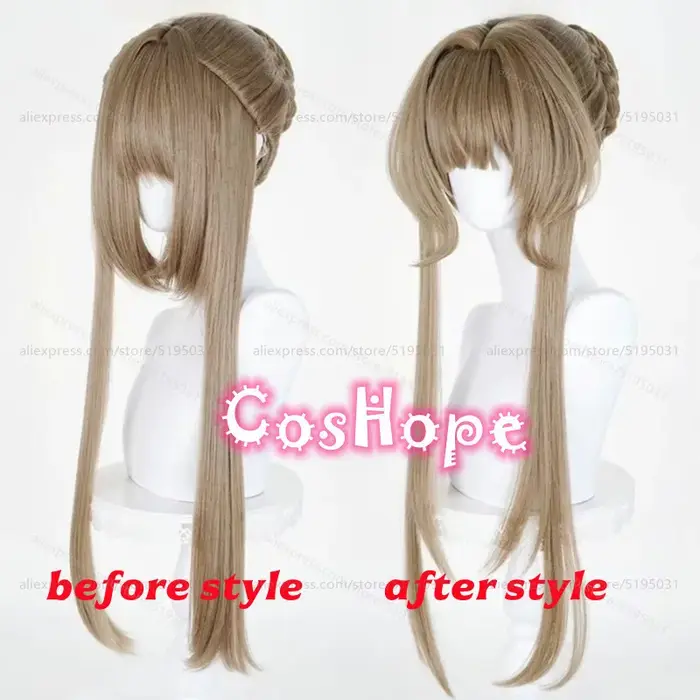 Perruque de Cosplay Marionette Sandrone
