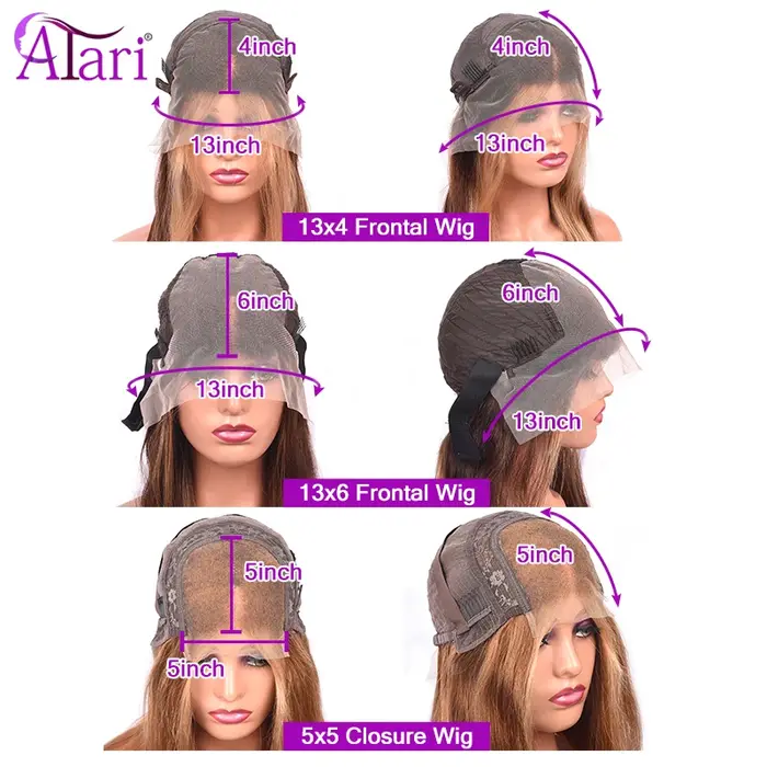 13x6 dentelle frontale vague de corps perruques de cheveux humains Blonde 27 avec noir pré plumé 13x