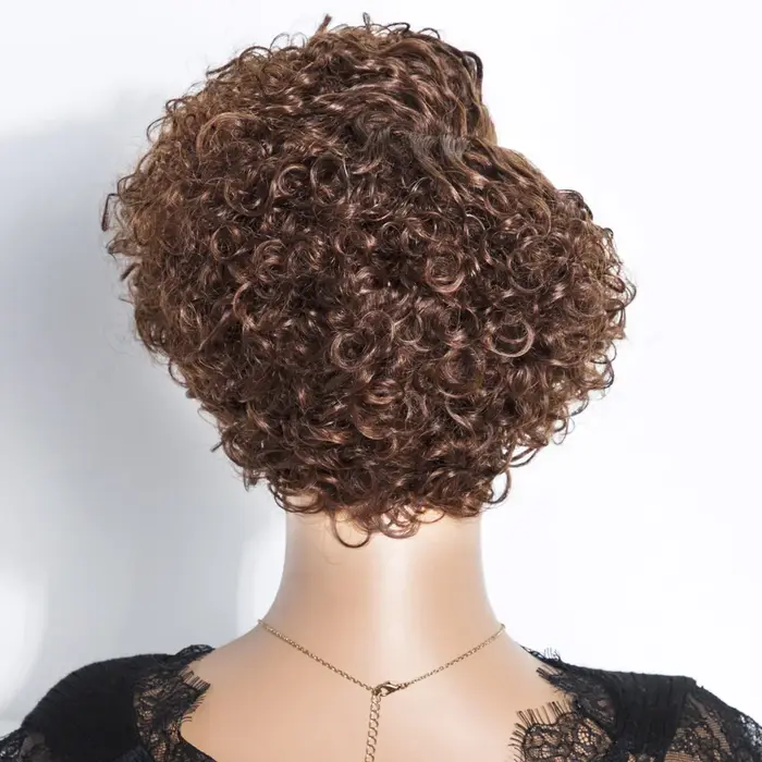 Perruques Lekker colorées 100 % cheveux humains