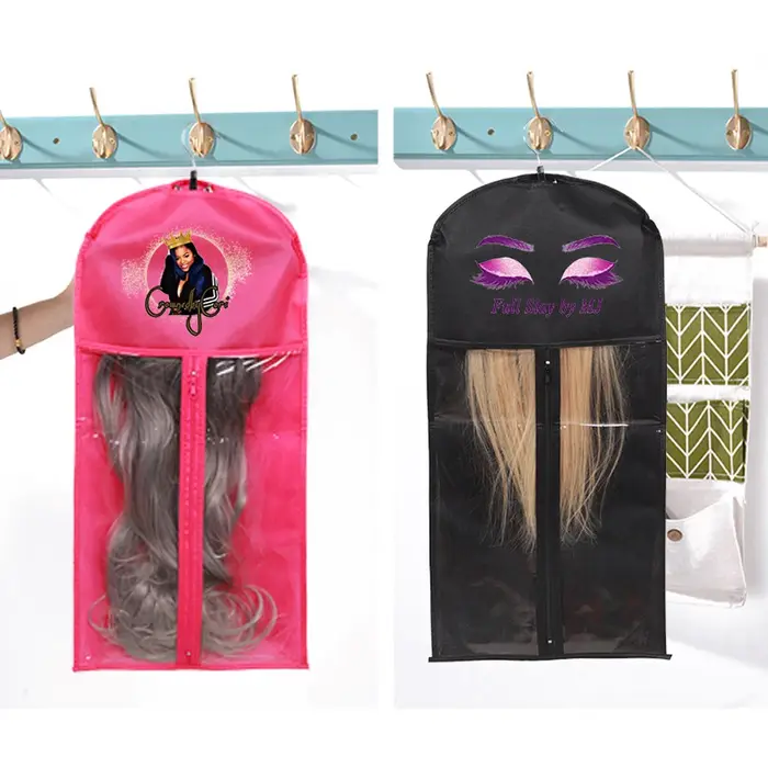 Cintres d'extension de cheveux pour rangement de perruque