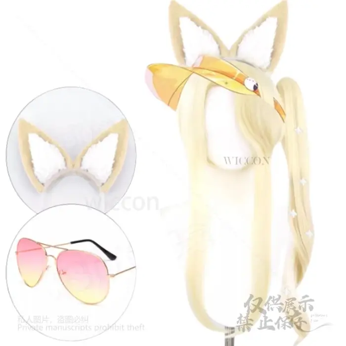 Perruques de Costume de Cosplay Anime Yurizono Seia