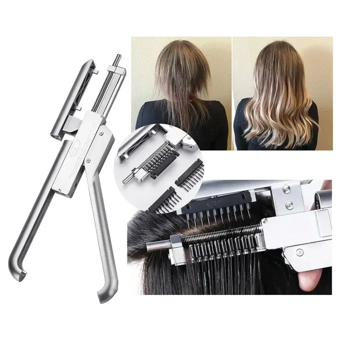 Machine d'extension de cheveux 6D