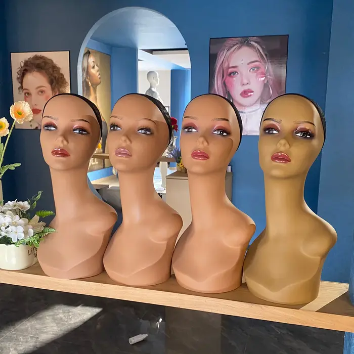 Mannequin de perruque à épaule unique