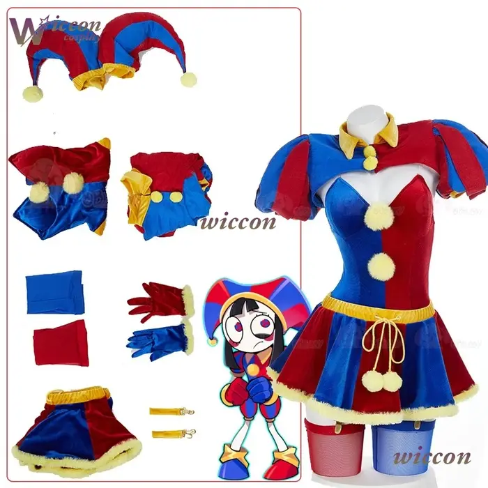Costume de Cosplay Clown cirque