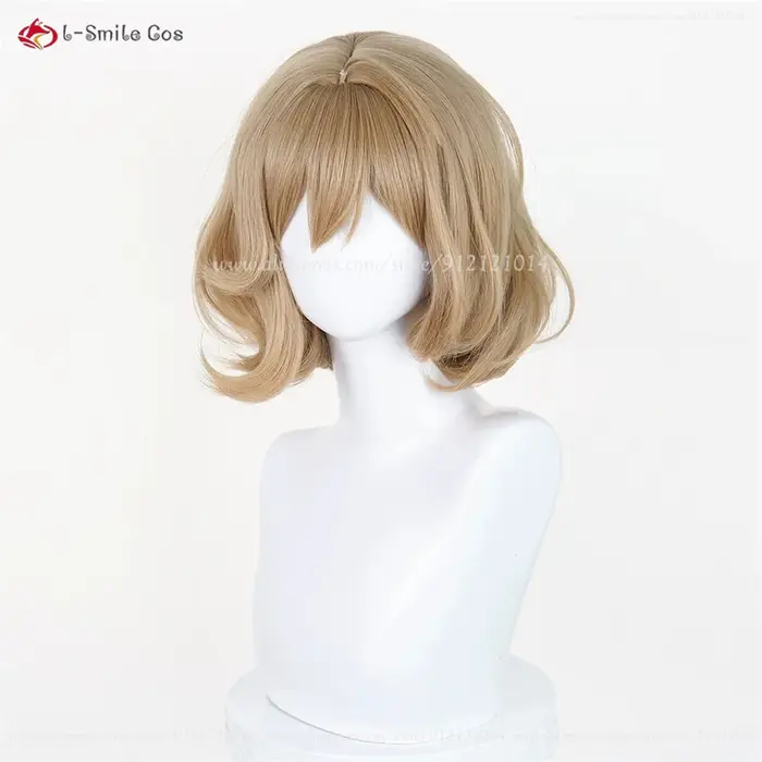 Perruque de Cosplay NIKKE Anis (33cm) – Courte