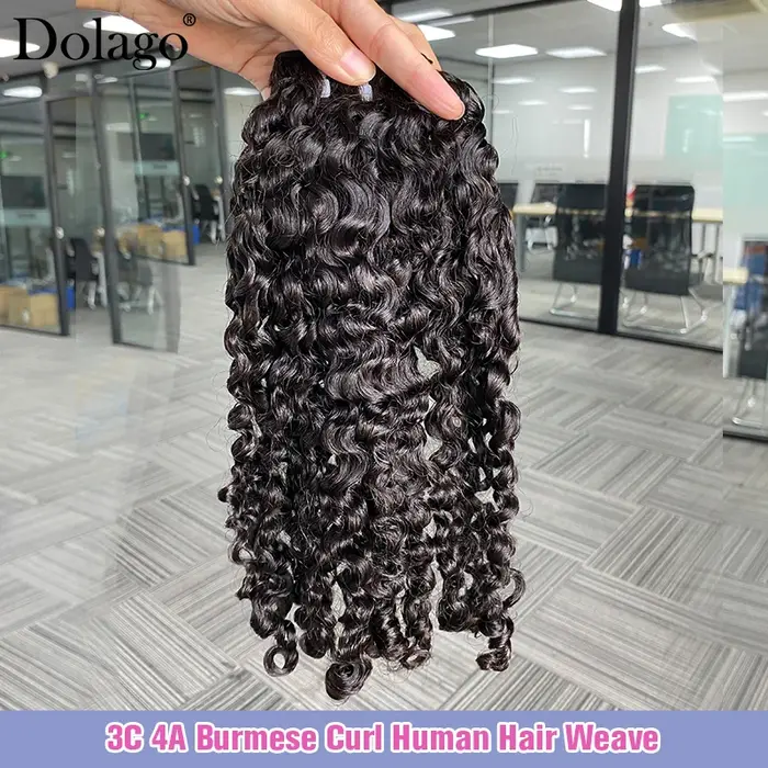 Lots de Cheveux Bouclés Birmans 3C 4A