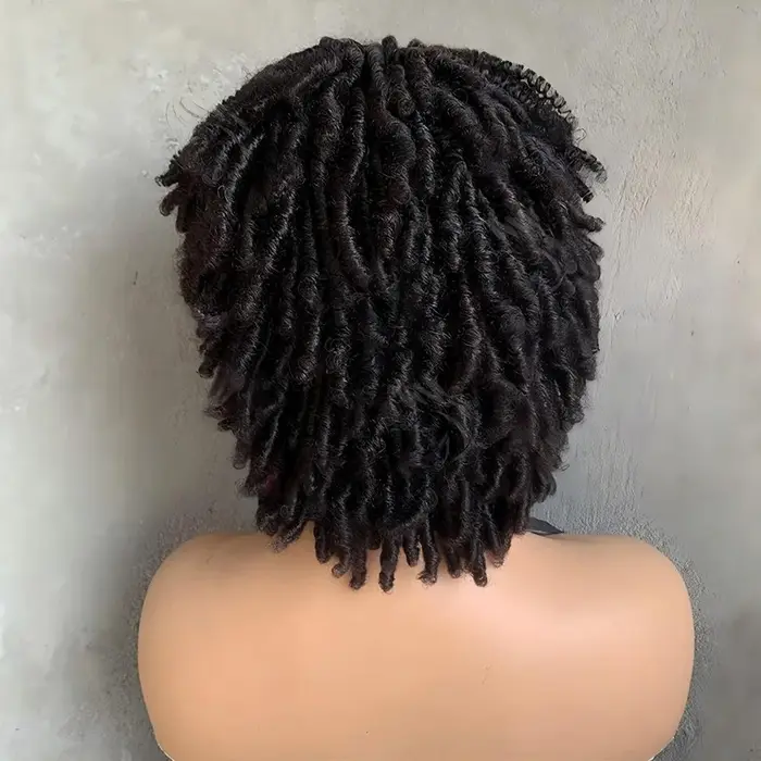 Perruques Remy brésiliennes bouclées afro 13x4 avec dentelle frontale d'oreille à oreille