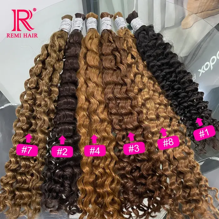 Extensions de cheveux 100% naturels pour tressage