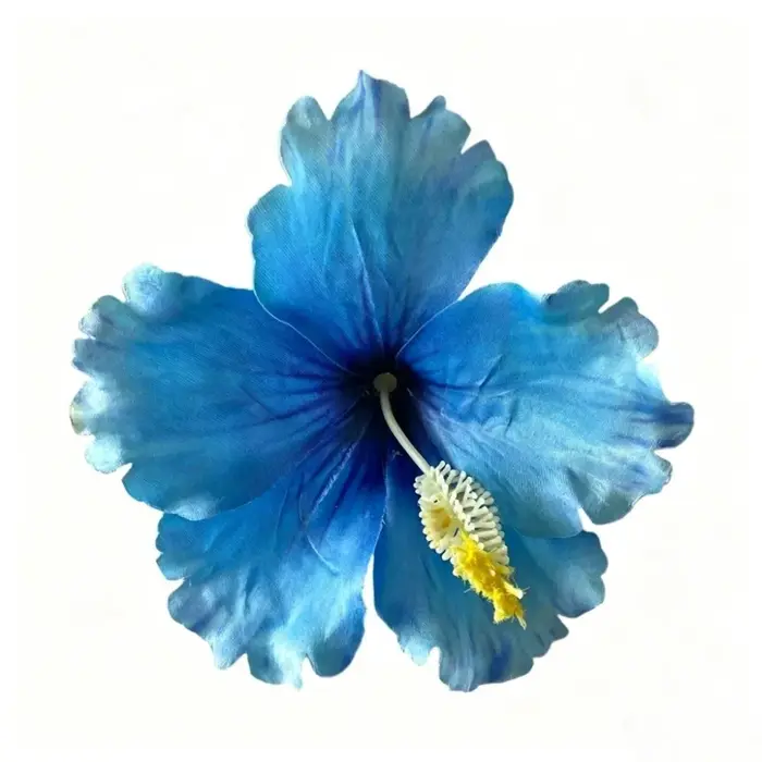 Pince à cheveux fleur artificielle Hibiscus