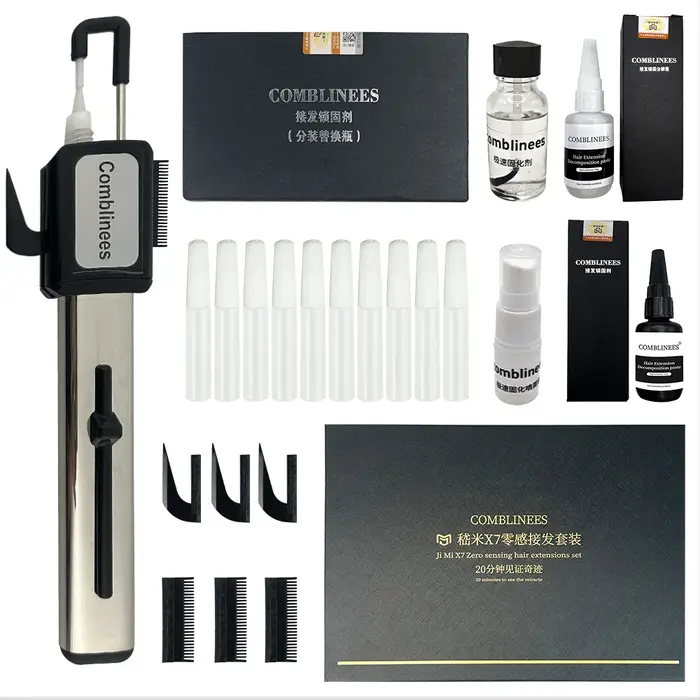 Comblinees – ensemble d'outils d'extension de cheveux de qualité Salon
