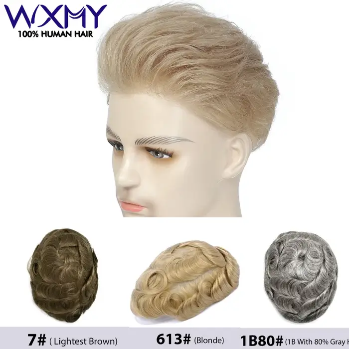 Prothèse capillaire pour homme