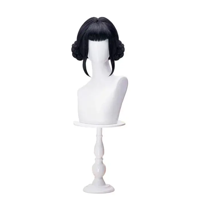Perruque de Cosplay Mir-a Rum-i Zo-e, cheveux longs violets noirs rouges, perruques synthétiques rés