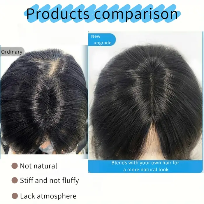 Frange à Air 100% cheveux humains Remy