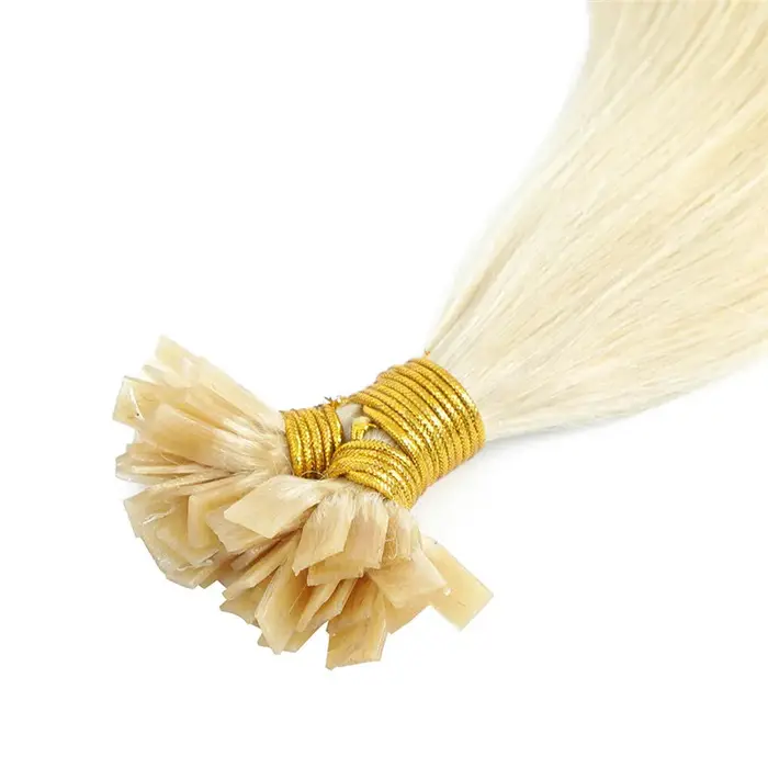 KTKerBrian-Extensions de Cheveux Naturels Remy à Pointe Plate