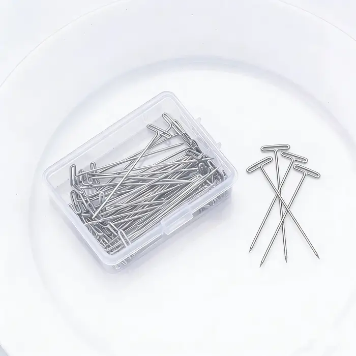Épingles en T pour perruques