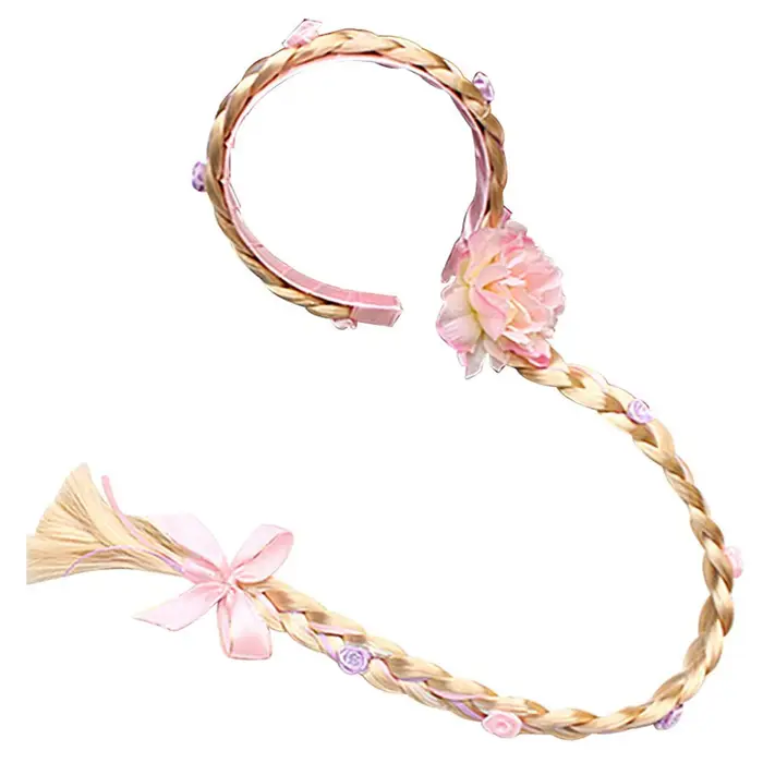 PESENAR Perruques de déguisement de princesse