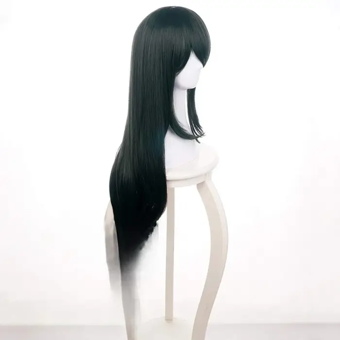 Perruque vert foncé My Boku No Hero Academia Tsuyu Asui pour cosplay