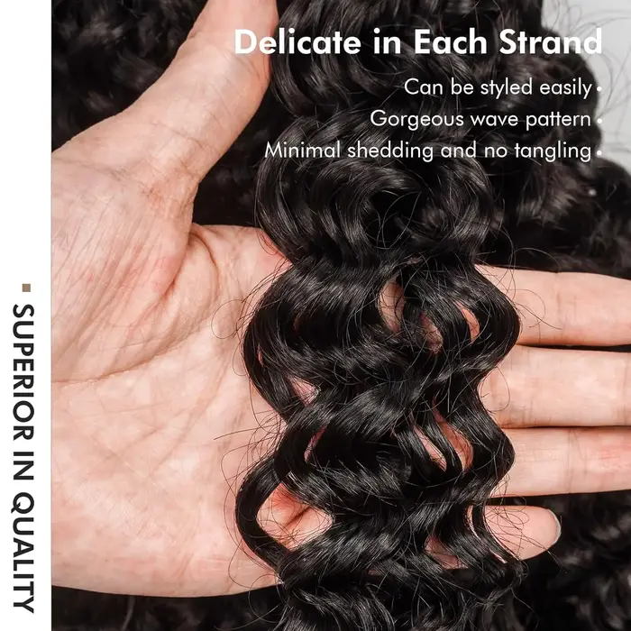 Extensions de cheveux humains brésiliens 12A