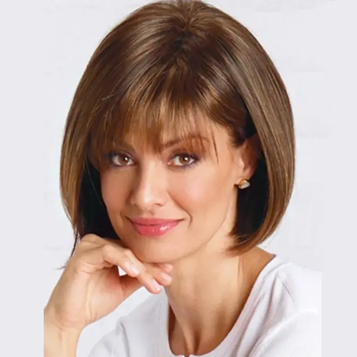 Extensions de cheveux synthétiques élégantes à usage quotidien pour femmes