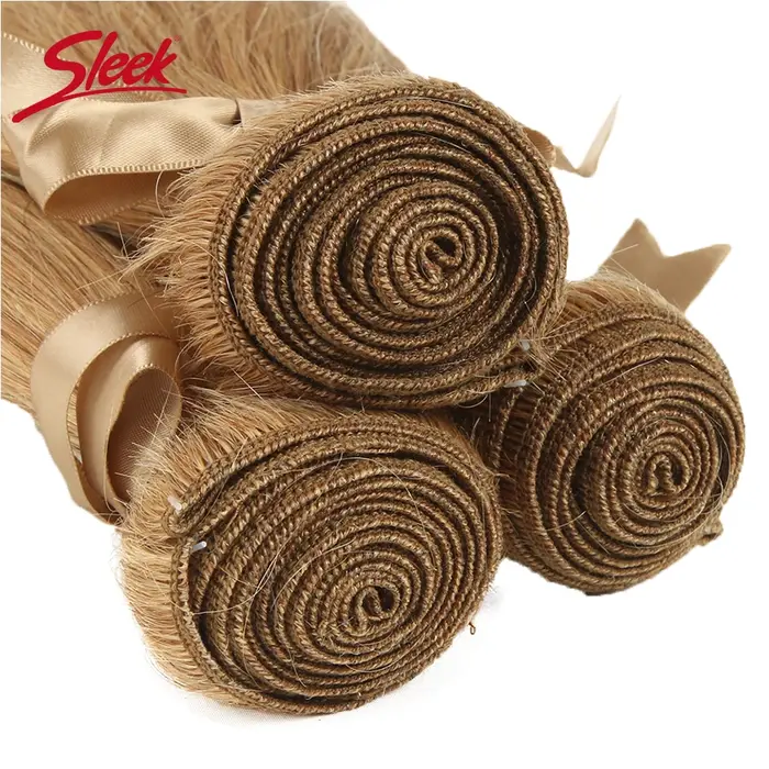 Tissage en lot brésilien naturel Remy lisse et soyeux