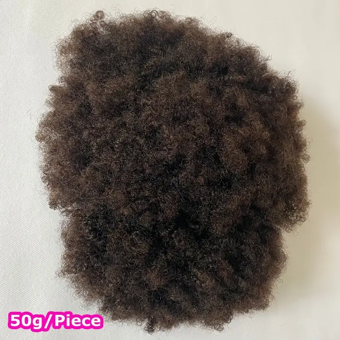 Tresses moelleuses Afro crépus bouclés paquets cheveux humains crépus bouclés tisse Extensions de ch
