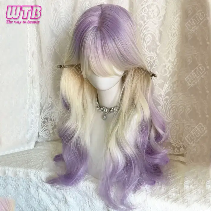 Perruque synthétique longue bouclée pour femme