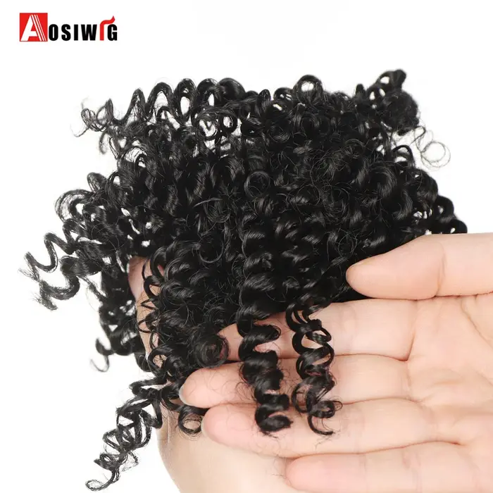 Extensions capillaires synthétiques pour femmes