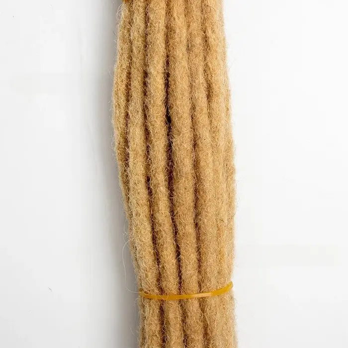 0,4 0,6 0,8 cm # Extensions de dreadlocks en cheveux naturels 27 couleurs, extensions de locs permanentes en cheveux naturels